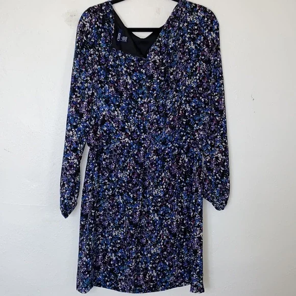 Chaps Dresses | * Chaps Blue Purple Floral Long Sleeve Blousen ( Elastic Waist) Dress Women | Color: Blue/Purple | Size: 14 | Recycle_Rita's Closet Chaps Dresses | * Chaps Blue Purple Floral Long Sleeve Blousen ( Elastic Waist) Dress Women | Color: Blue/Purple | Size: 14 | Recycle_Rita's Closet
